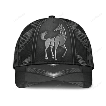 FUNSTUFFPRIT Horse Classic Cap, Gift for Horse Lovers, Horse hat for men and women