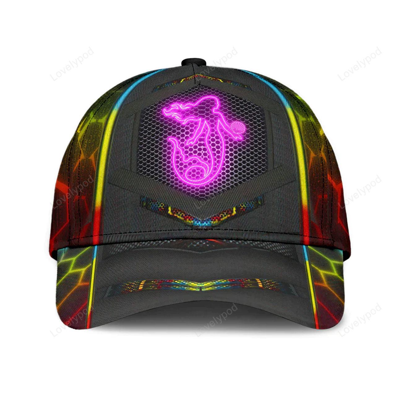 FUNSTUFFPRIT Mermaid Classic Cap, Gift for Mermaid Lovers