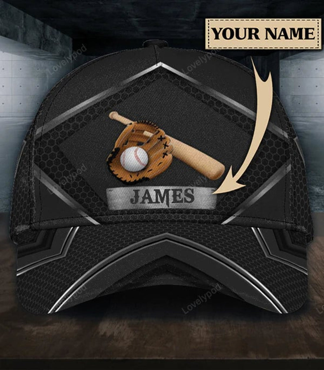 FUNSTUFFPRIT Personalized Baseball Classic Cap, Birthday Gift For Baseball Lovers, Men, Women