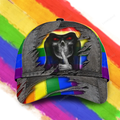 FUNSTUFFPRINT Skull Lgbt All Over Printed Classic Cap