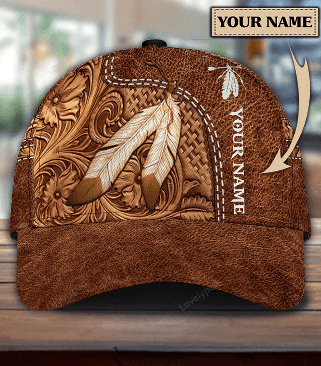 FUNSTUFFPRIT Personalized Native Classic Cap, Gift for Native Americans, Native Americans hat for men and women