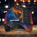 FUNSTUFFPRIT Personalized Baseball Guitar Full Print Cap Hat For Guitar Lover, Classic Guitar 3D Caps To My Son, Daughter