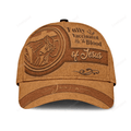 FUNSTUFFPRIT A Classic Cap Hat Fully Vaccinated By The Blood Of Jesus Leather Cover, Baseball Jesus Cap Hat