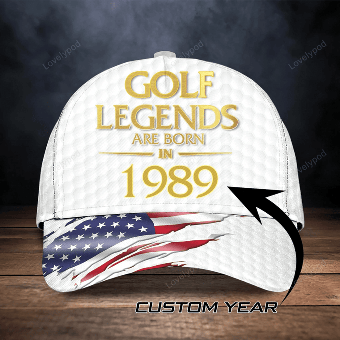 FUNSTUFFPRIT Custom Baseball Golf Caps For Men And Women, Golf Legends Are Born In, Best Gift For Golfer