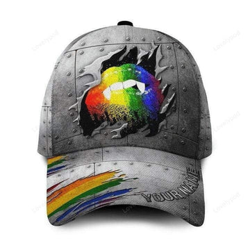 FUNSTUFFPRIT Personalized Pride 3D Baseball Cap For Pride Month, The Rights Of Lgbt People Printing Baseball Cap Hat