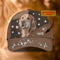 FUNSTUFFPRIT Personalized 3D Full Printed Dog Cap, Baseball Dog Hat For Men And Women, Cap Hat For Dog Lovers
