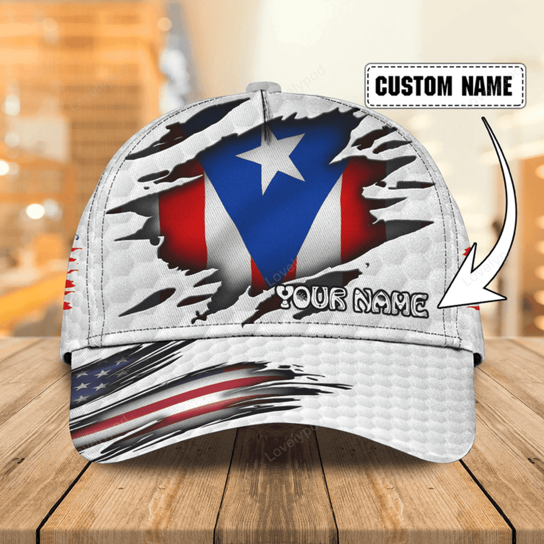 FUNSTUFFPRIT Customized Golf Hats For Men, Golf Hat Mens, Baseball Golf Cap, Gift For Golf Man