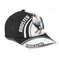 FUNSTUFFPRIT Personalized Name 3D Full Printed Mexican Rooster Cap Hat, Mexico Chicken Baseball Cap Hat