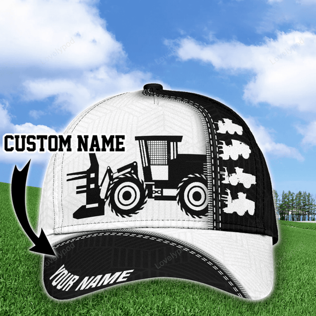 FUNSTUFFPRIT Personalized Wheel Feller Buncher Baseball Cap Hat For Men And Women, Wheel Feller Buncher Hat Cap