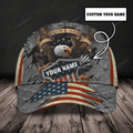 FUNSTUFFPRIT Personalized Veteran 3D Full Printed Baseball Cap, Veteran Hat For Men And Women, Cap Hat For Veteran Dad