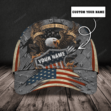 FUNSTUFFPRIT Personalized Veteran 3D Full Printed Baseball Cap, Veteran Hat For Men And Women, Cap Hat For Veteran Dad