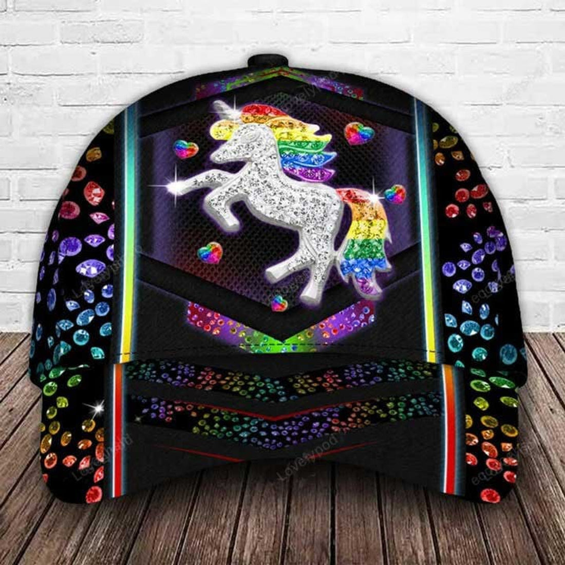 FUNSTUFFPRINT Baseball LGBT Pride 3D All Over Print Cap I Licked It So It's Mine Classic Cap, Lgbt Pride Accessories