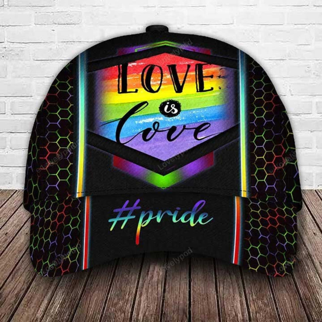 FUNSTUFFPRINT Baseball LGBT Pride 3D All Over Print Cap I Licked It So It's Mine Classic Cap, Lgbt Pride Accessories