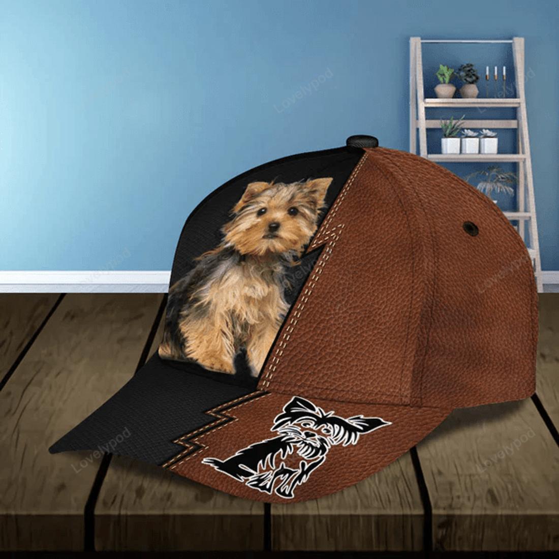 FUNSTUFFPRINT Personalized Yorkshire Classic Cap, Gift for Yorkshire Lovers