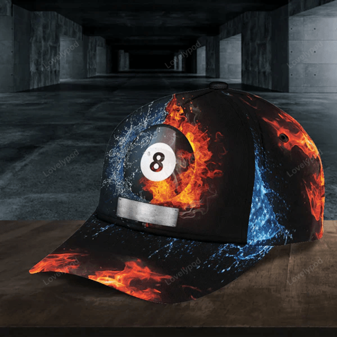 FUNSTUFFPRINT Personalized Billiard Classic Cap, Gift for Billiard Snooker Lovers, Billiard Snooker