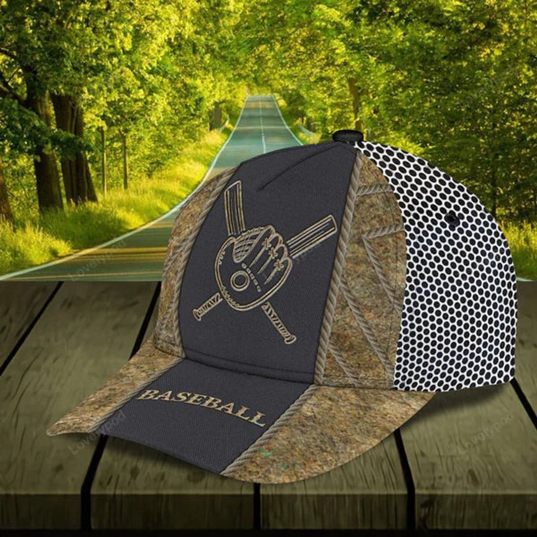 FUNSTUFFPRINT Custom Baseball Classic Cap, Gift for Baseball Lovers, Baseball Players hat