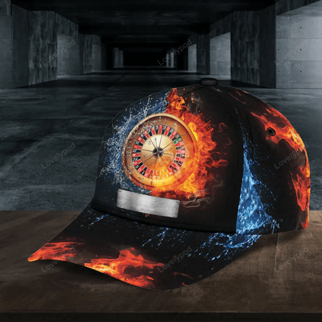 FUNSTUFFPRIT Personalized Poker Classic Cap, Gift for Poker Lovers, Poker Players