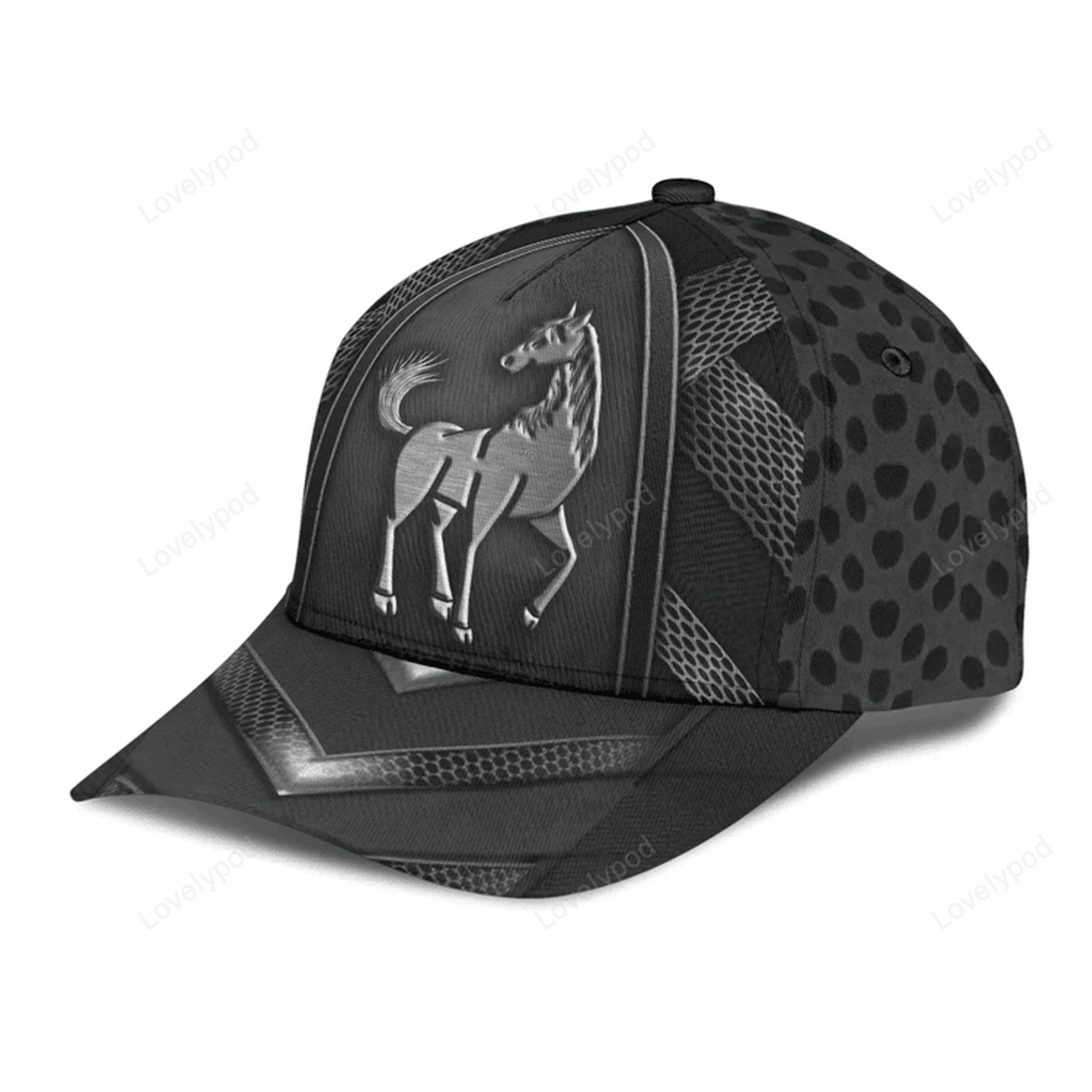 FUNSTUFFPRIT Horse Classic Cap, Gift for Horse Lovers, Horse hat for men and women