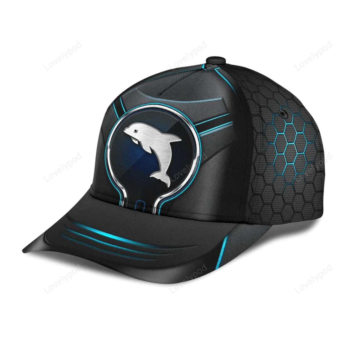 FUNSTUFFPRIT Dolphin Classic Cap, Gift for Dolphin Lovers