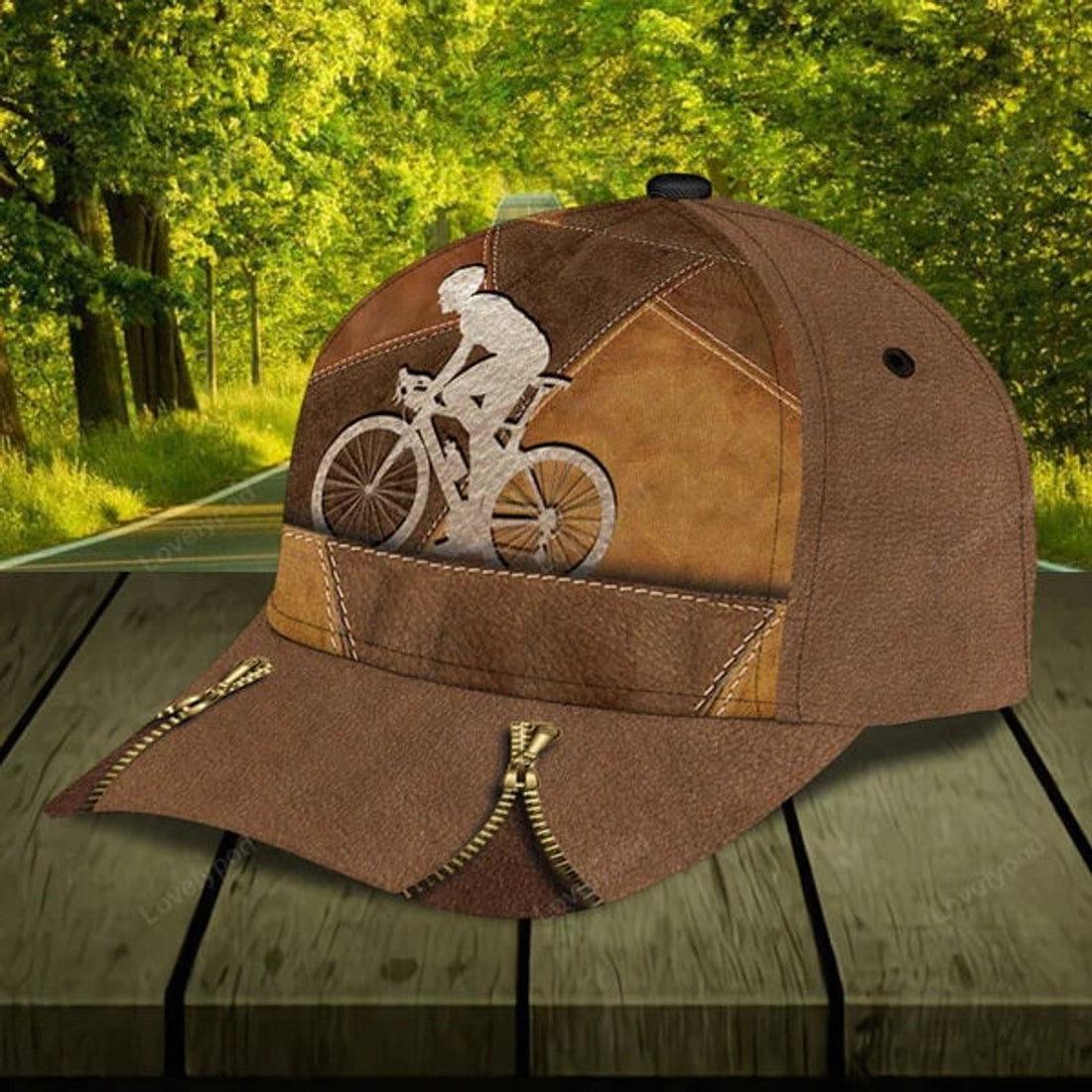 FUNSTUFFPRIT Personalized Cycling Classic Cap, Cycling baseball cap hat for men and women