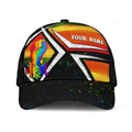 FUNSTUFFPRIT Custom Pride Baseball Cap, Anyone's Approval To Be Me LGBT All Over Printing 3D Cap Hat, Pride Accessories