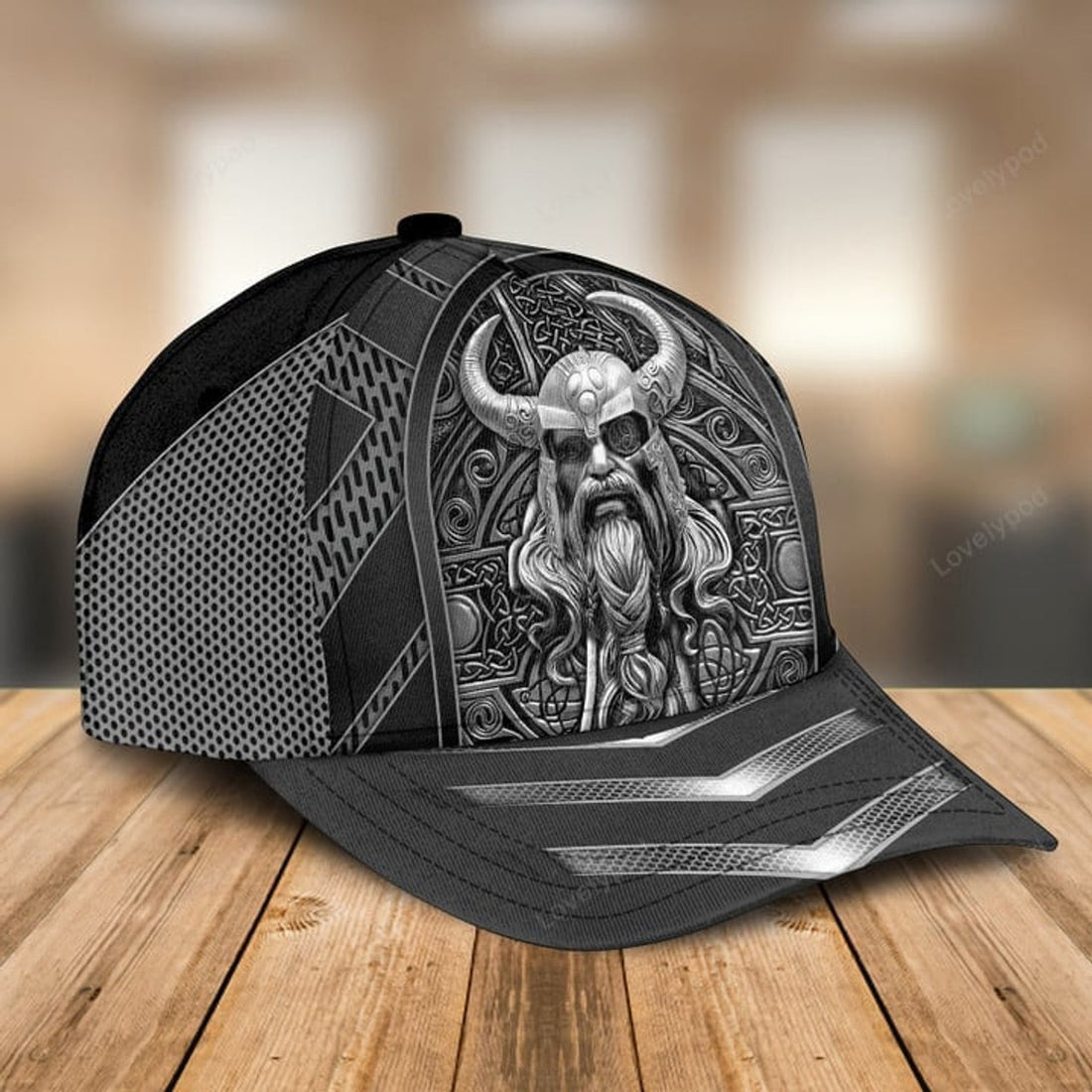 FUNSTUFFPRINT Viking Odin Classic Cap for men