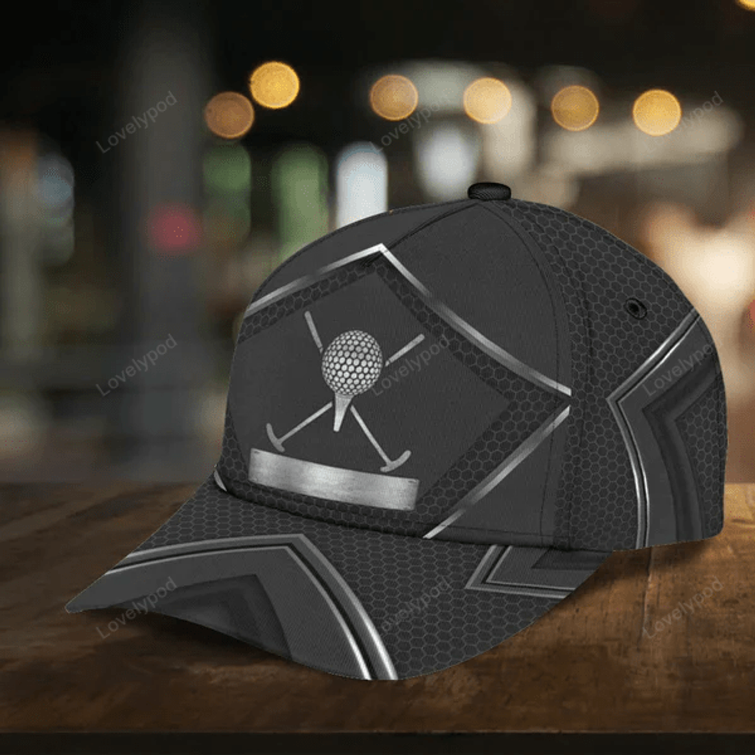 FUNSTUFFPRINT Personalized Golf Classic Cap, Gift for Golf Lovers, Golf Players baseball cap hat