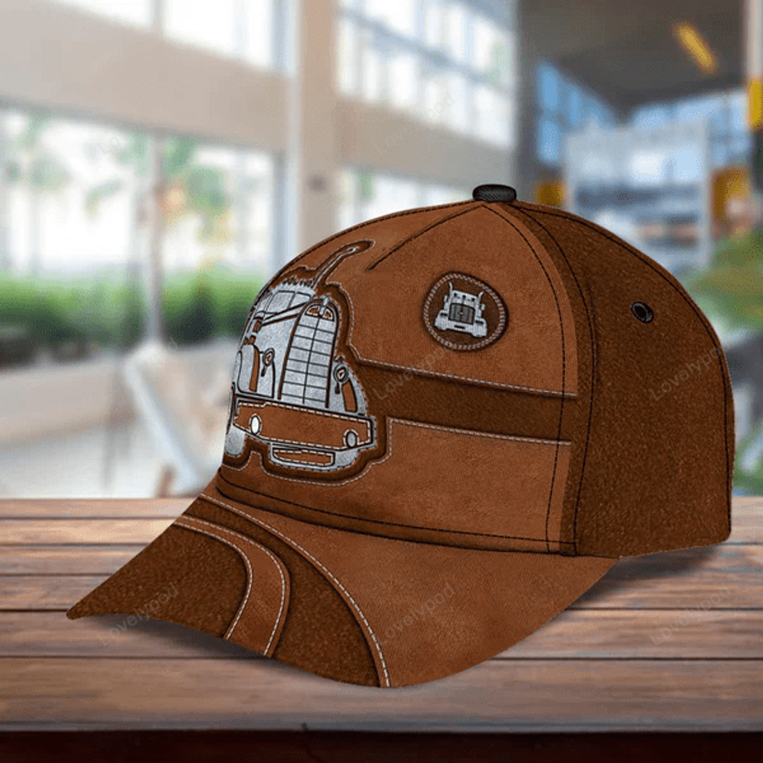 FUNSTUFFPRIT Personalized Trucker Classic Cap, Personalized Gift for Truckers