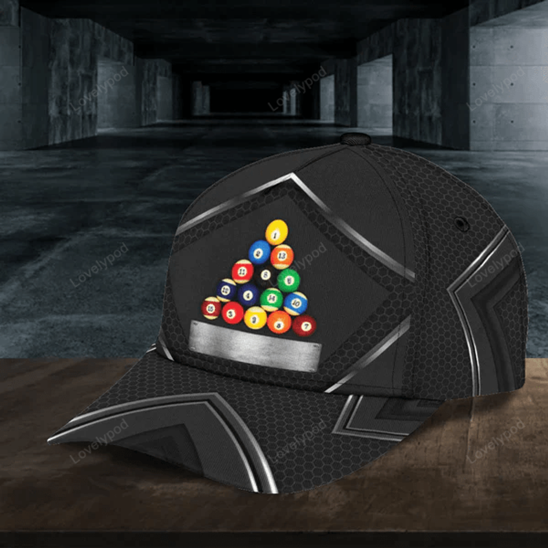 FUNSTUFFPRIT Personalized Billiard Classic Cap, Gift for Billiard Snooker Lovers, Billiard Snooker Players