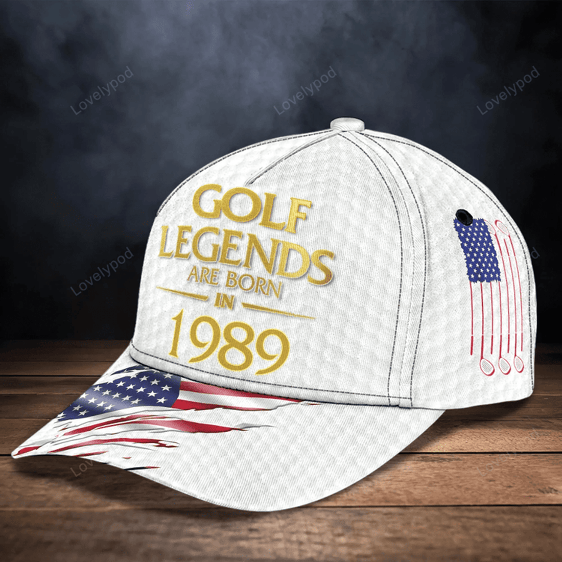 FUNSTUFFPRIT Custom Baseball Golf Caps For Men And Women, Golf Legends Are Born In, Best Gift For Golfer