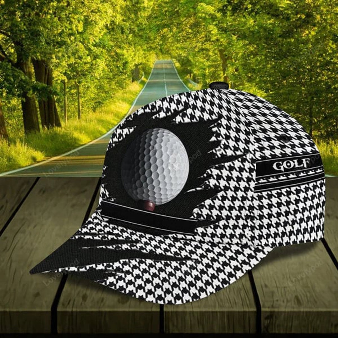 FUNSTUFFPRIT Personalized Golf Classic Cap, Gift for Golf Lovers, Golf Players baseball cap hat