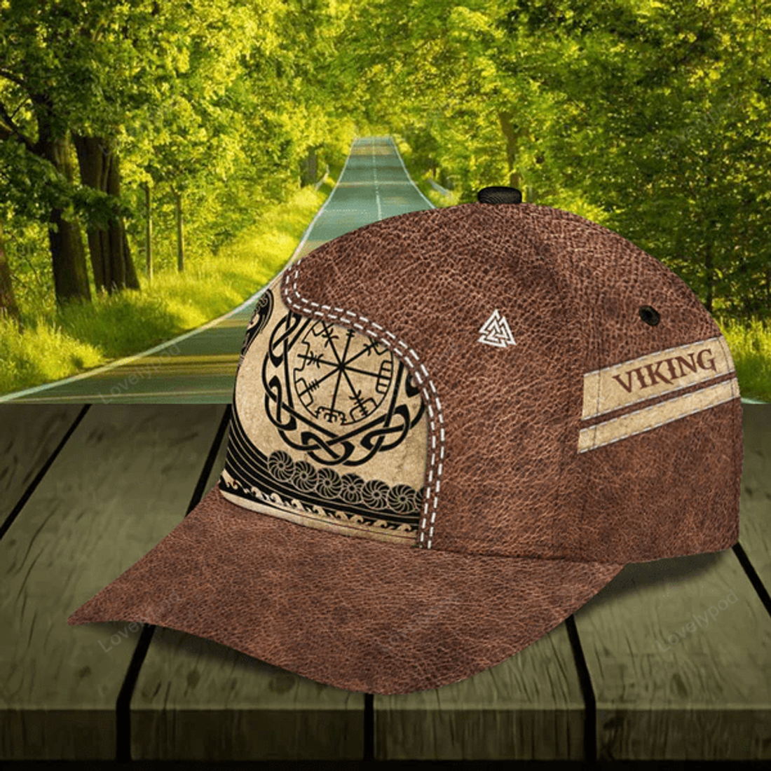 FUNSTUFFPRIT Personalized Viking Classic Cap, Gift for Viking Lovers