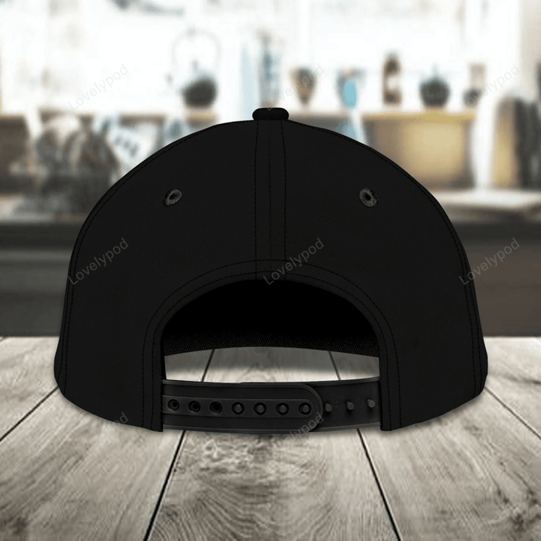 FUNSTUFFPRIT Custom With Name Chef Gear And Uniform Black Baseball Cap For Master Chef, Premium Quality Classic 3D Chef Cap