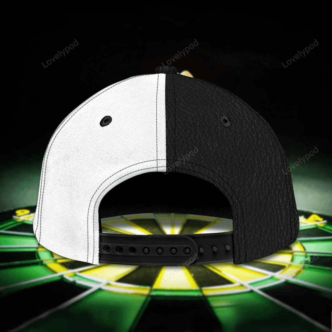 FUNSTUFFPRIT Personalized 3D All Over Print Baseball Cap For Dart Lovers, Darting Classic Cap Hat, Dart Cap
