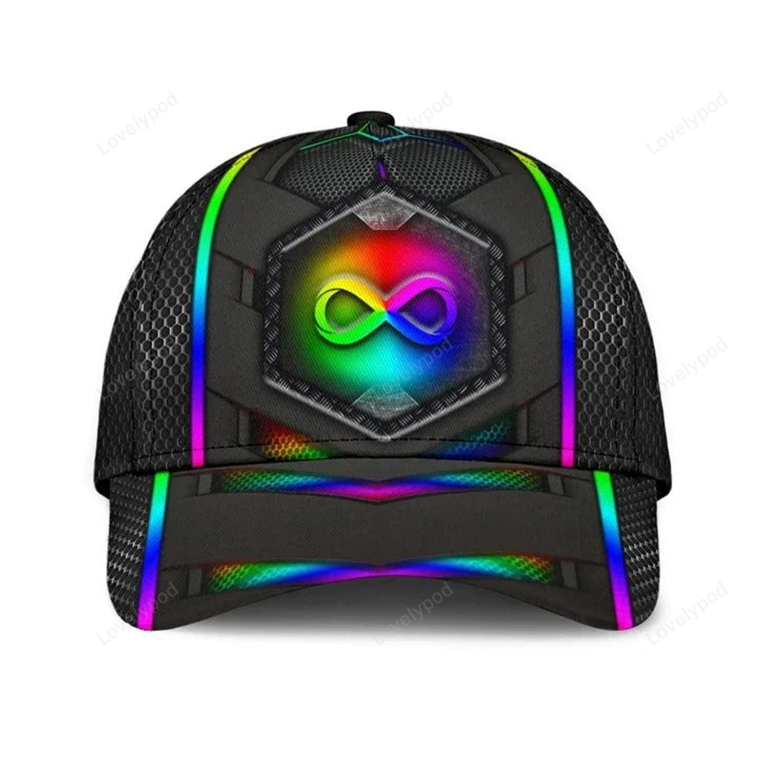 FUNSTUFFPRIT LGBT Baseball Cap, Lgbt National Equality Classic Printing Baseball Cap Hat, Pride Cap