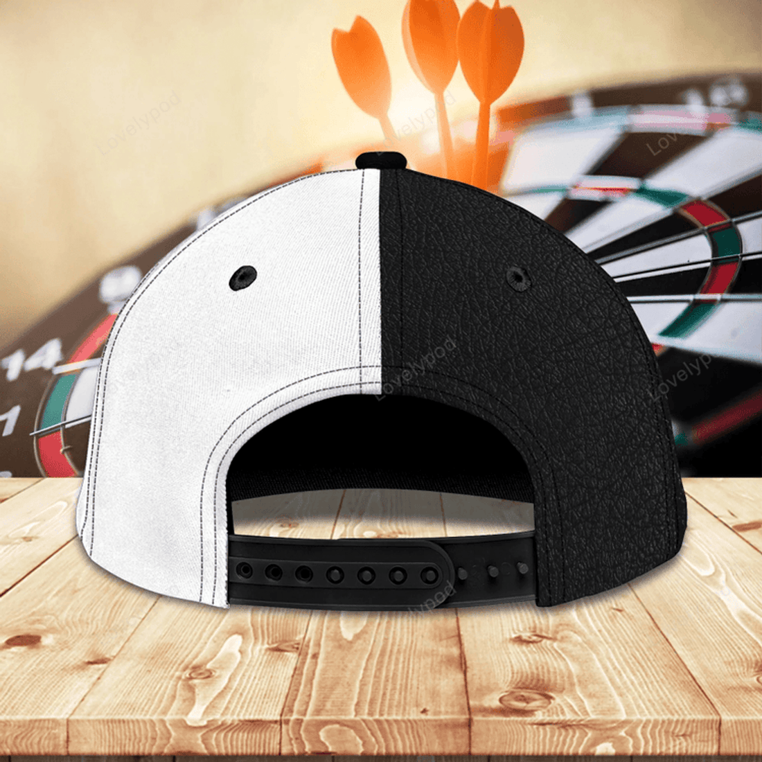 FUNSTUFFPRIT Customized Baseball 3D All Over Print Dart Caps For Darter, To My Boy Daughter Dart Lover Gift, Dart Cap Hat