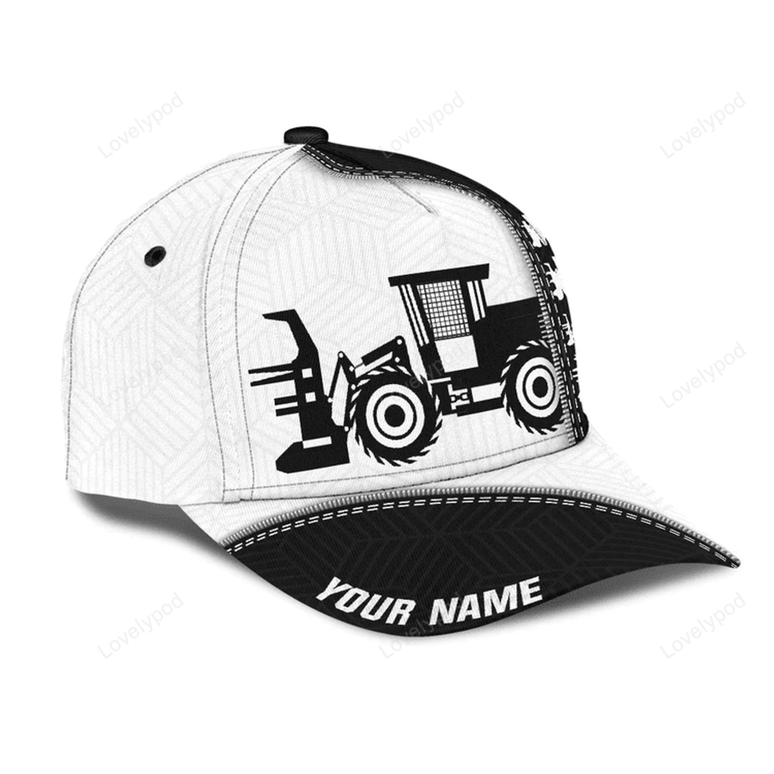 FUNSTUFFPRIT Personalized Wheel Feller Buncher Baseball Cap Hat For Men And Women, Wheel Feller Buncher Hat Cap