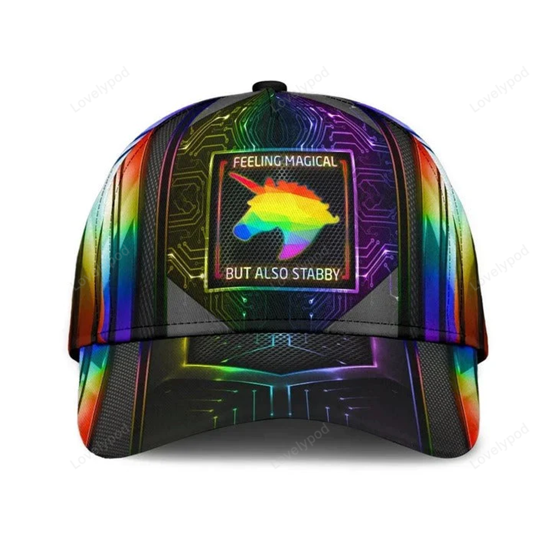 FUNSTUFFPRIT Pride Baseball Cap Love Is Love Freedom Lgbt All Over Print Baseball Cap Hat Lgbt Accessories