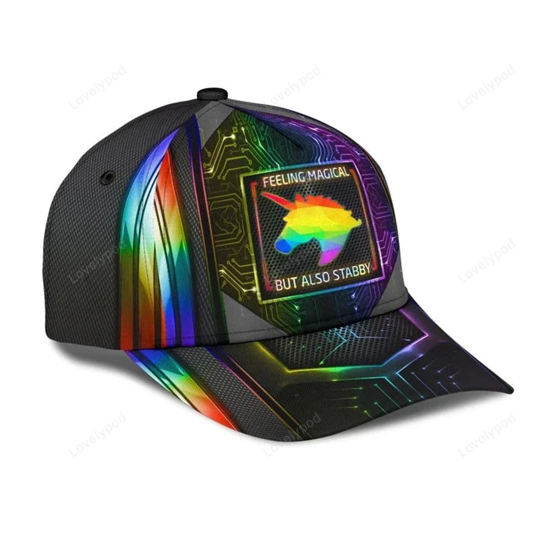 FUNSTUFFPRIT Pride Baseball Cap Love Is Love Freedom Lgbt All Over Print Baseball Cap Hat Lgbt Accessories
