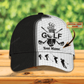 FUNSTUFFPRIT Customized Golf Hats For Men, Golf Hat Mens, Baseball Golf Cap, Gift For Golf Man