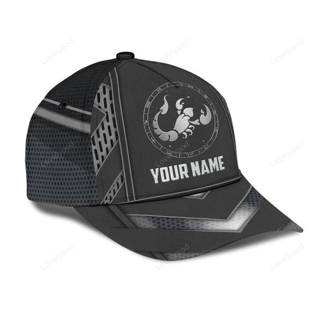FUNSTUFFPRINT Personalized Scorpio 3D Classic Cap All Over Printed for Scorpio Lovers Cap