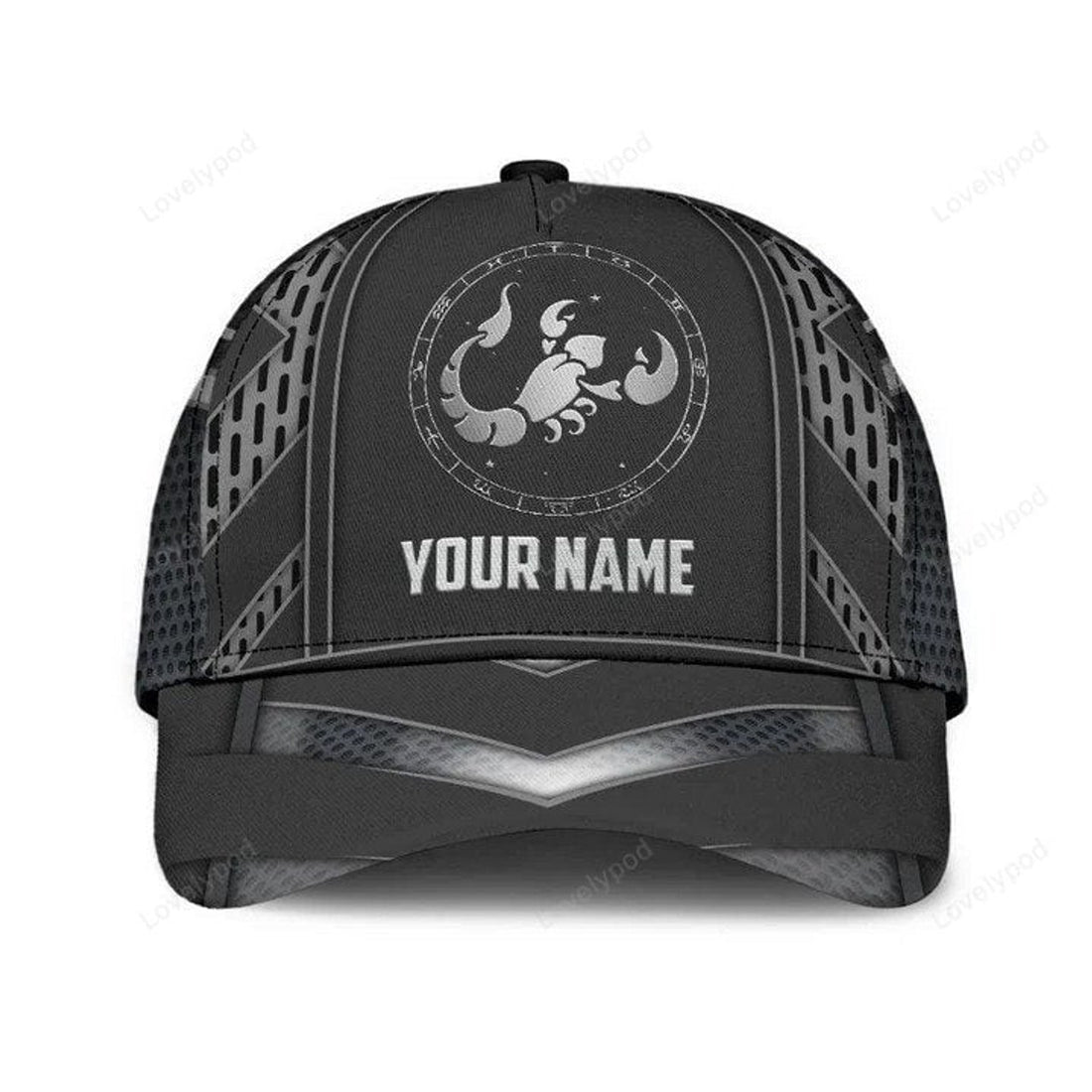 FUNSTUFFPRINT Personalized Scorpio 3D Classic Cap All Over Printed for Scorpio Lovers Cap