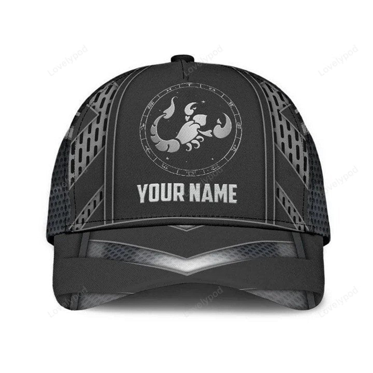 FUNSTUFFPRINT Personalized Scorpio 3D Classic Cap All Over Printed for Scorpio Lovers Cap