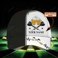 FUNSTUFFPRIT Personalized Dart Baseball Cap Full Printing, Dart Hat For Men And Woman, To My Friend Darter Cap Hat, Darter Cap