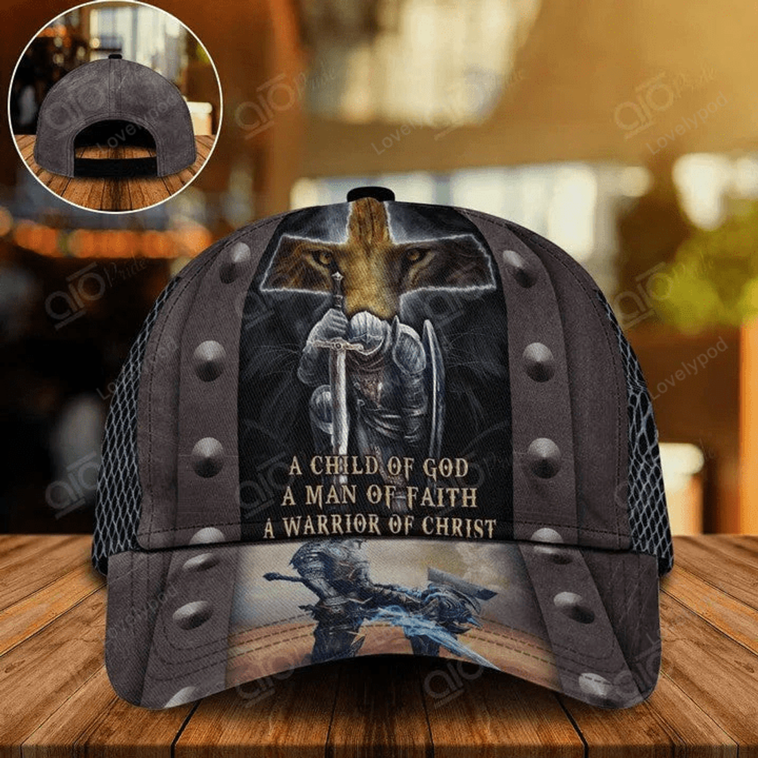 FUNSTUFFPRINT Women of God, Women Warrior Jesus Cap 3D for Women Christian Hat