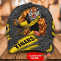 FUNSTUFFPRINT Personalized Richmond Tigers Football Club 3D Cap for Players, Custom Name Richmond Tigers Hat