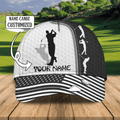 FUNSTUFFPRIT Personalized 3D Full Printed Baseball Cap For Golfer, Goft Men Caps, Golf Man Hat, Cool Golf Hats