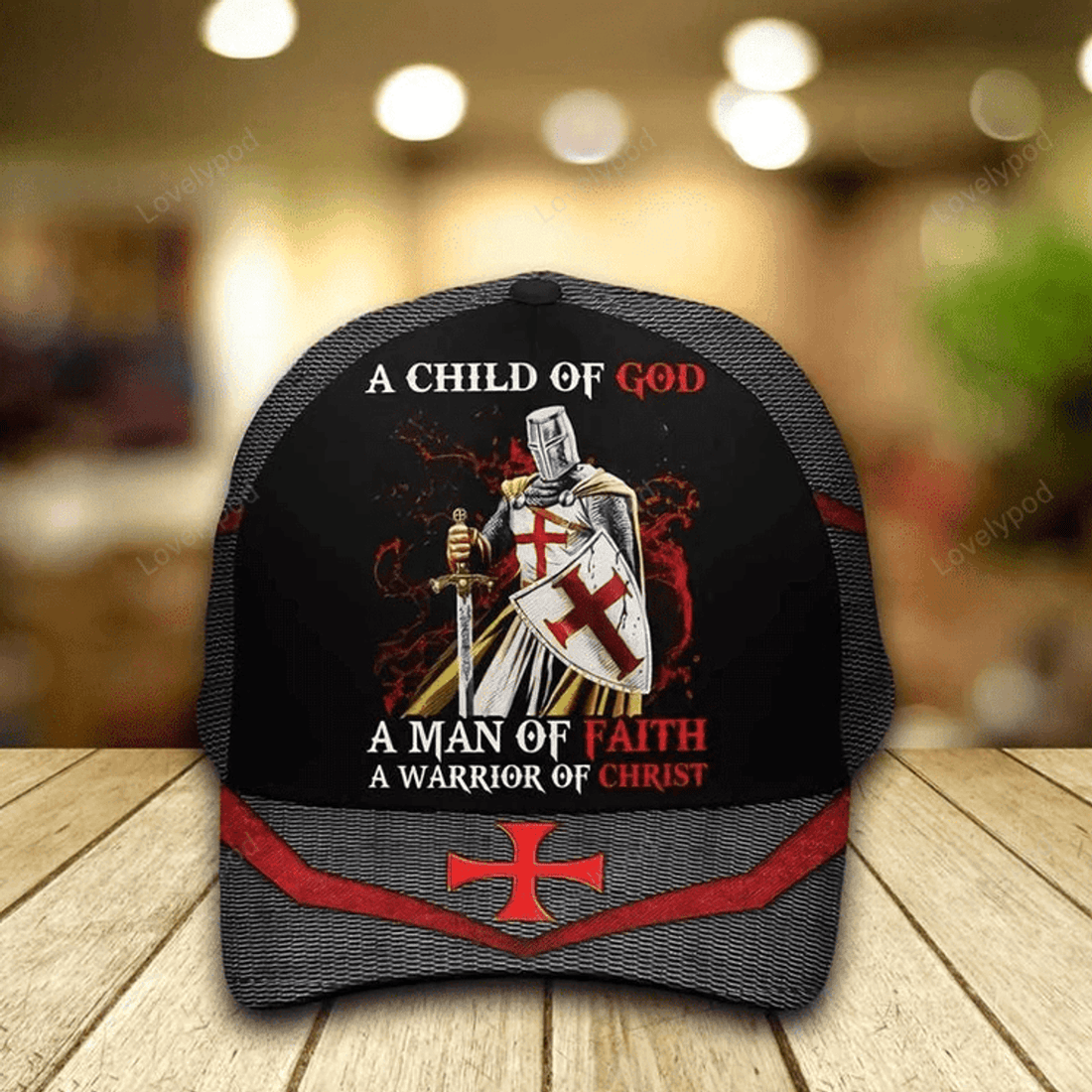 FUNSTUFFPRINT Women of God, Women Warrior Jesus Cap 3D for Women Christian Hat