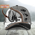 FUNSTUFFPRINT Customized Vintage Elephant Cap for Man who love Elephant Hat for Husband