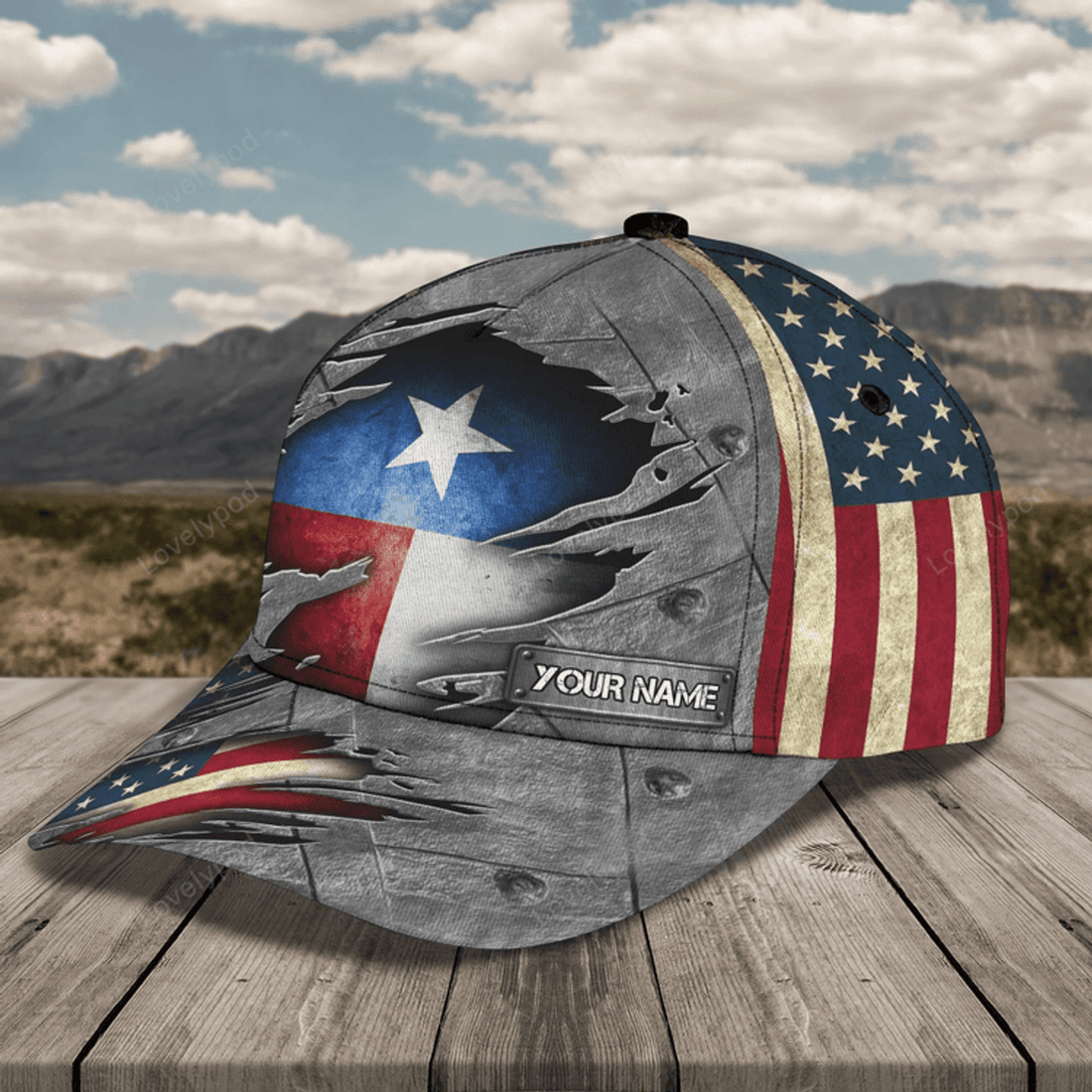 FUNSTUFFPRIT Personalized 3D Classic Cap Dont Mess With Texas, Texas 3D Baseball Cap, Texas Cap Hats